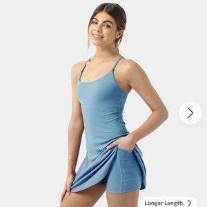 Halara 2-in-1 activity dress